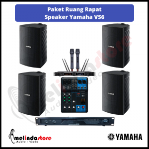 Paket Sound System Ruang Rapat Speaker Yamaha VS6 - 4 Speaker